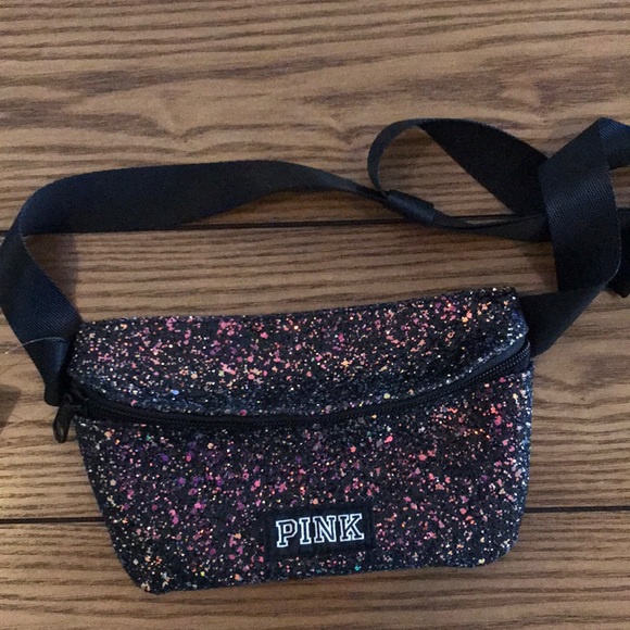 victoria secret fanny pack glitter